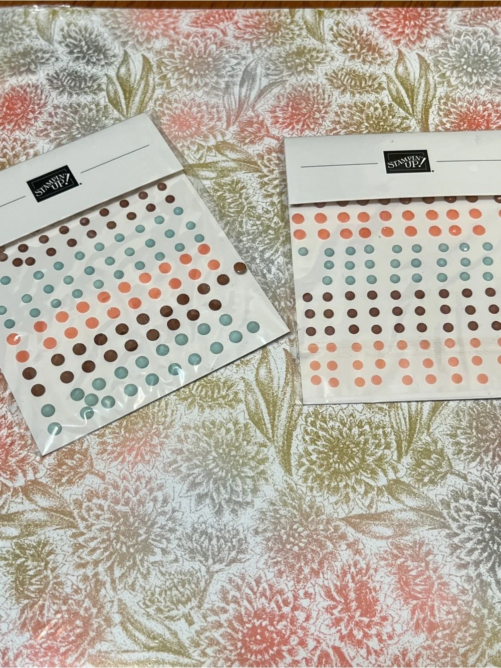Stampin’ Up! Stippled Roses Bundle DSP Ribbon & Gems NEW